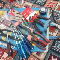 قیچی برقی،ماشین حساب،آچار الات