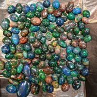 سنگ قیمتی نگین انگشترمردانه سنگ اوپال اتیوپی طبیعی