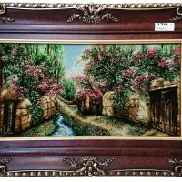 تابلو فرش دستبافت|تابلو فرش|تهران, هفت حوض|دیوار