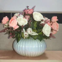 گلدان گل مصنوعی