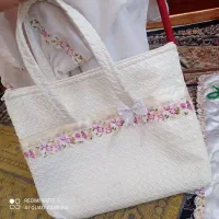 چادر نماز به همراه کیف و جانماز وتسبیح