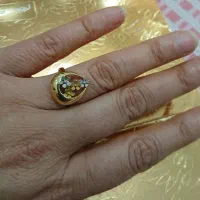 انگشتر و گوشواره طلا