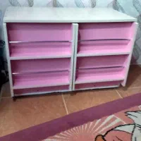 تخت، کمد، میز آرایش و قالیچه کودک و نوجوان|تخت و سرویس خواب|قروه, |دیوار