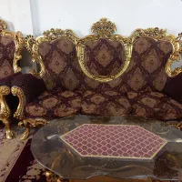 مبل ۹ نفره استیل|مبلمان خانگی و میز عسلی|شریف‌آباد, |دیوار