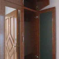 جاکفشی سه طبقه با کمد جاکفشی آینه دارفروشی