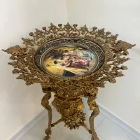 میوه خوری پایه دار برنجی