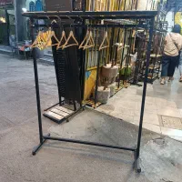 رگال لباس استند بالا چوب|فروشگاه و مغازه|اصفهان, سنبلستان|دیوار