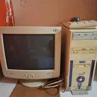 کامپیوتر ال جی قدیمی تمیز|رایانه رومیزی|تبریز, |دیوار