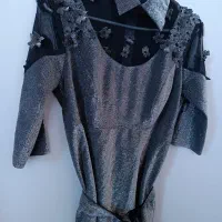 دوعدد لباس مجلسی بلند سایزs