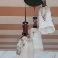لوستر سقفی سه شاخه