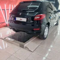 ۲۰۷ مشکی سقف فلز  تیوفایو در حد صفر|خودرو سواری و وانت|شیراز, پودنک|دیوار