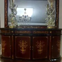 یک عدد آیینه کنسول درحد و یک عدد بوفه درحد|بوفه، ویترین، کنسول|ملارد, |دیوار