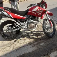 موتورشاسی بلند همش توخانه بوذه کاربراتورقدریتی نو|موتورسیکلت|مرودشت, کناره|دیوار