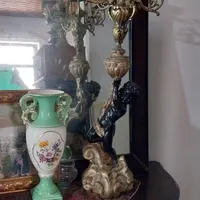 شمعدان وساعت