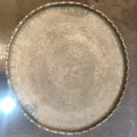 سینی مسی لب دار 150 ساله