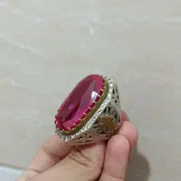 انگشتر توپاز سرخ شیک