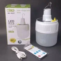 لامپ شارژی خورشیدی و برق کنترل دار با باتری ۱۲۰۰