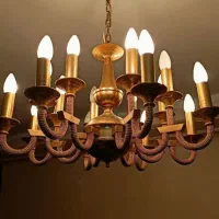 فروش خریدار لوستر آبکاری و برنزی سالم و خراب