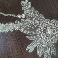 اپلیکه جواهردوزی لباس مجلسی و عروس|لباس|تبریز, |دیوار