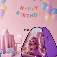 چادر بازی کودک دخترانه کد ۱۰۵