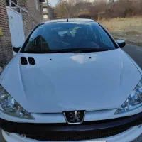 پژو ۲۰۶ مدل ۹۵ تیپ ۲ با کارکرد۶۴۰۰۰