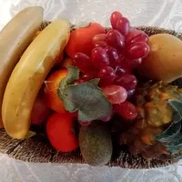 ظرف برنزی با میوه|صنایع دستی و سایر لوازم تزئینی|شهریار, شهریار|دیوار