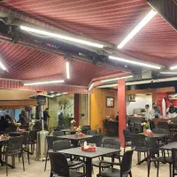 سایبان برقی پارچه ترک ۳متر بازشو ریموتی