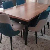 مبلمان ۸ نفره با میز ناهار خوری ۶ نفره|مبلمان خانگی و میز عسلی|تهران, دردشت|دیوار