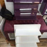 طبقه برای آرایشگاه واستفاده منزل ومغازه|کتابخانه، شلف، قفسههای دیواری|زنجان, |دیوار