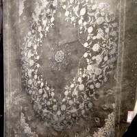فرش ۱۲۰۰ شانه گل برجسته یک فرش ۱۲ یک فرش ۹ متری