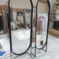 آینه کنسول ارایشی .آینه نچرال. آینه قدی|آینه|ماهدشت, |دیوار