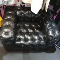 مبل چستر تکنفره چرم زیرساخت سفارشی|مبلمان خانگی و میز عسلی|تهران, نیلوفر|دیوار