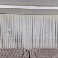 پرده حریر پلیسه