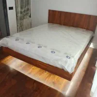 تخت خواب معلق با شاسی آهنی