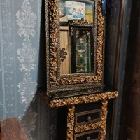 کنسول آیینه و میز دو کشویی|بوفه، ویترین، کنسول|فولادشهر, C5|دیوار