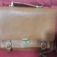 فروش کیف تموم چرم و استر طبیعی جا دار با ضمانت|کیف، کفش، کمربند|گرگان, |دیوار