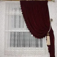 پرده اتاق پذیرایی و‌پرده اتاق خواب