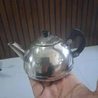 قوری برنجی روسی کهنه قدیمی عتیقه