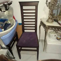 ۴ عدد صندلی چوبی