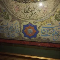 تابلو انتیک قدیمی خط|تابلو، نقاشی، عکس|تهران, تسلیحات|دیوار