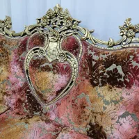 مبلمان سلطنتی راحتی شاه‌نشین شیک مجلل زیبا زیرقیمت