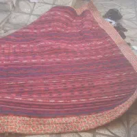 فوری لحاف کورسی قدیمی پارچه رویه ابریشمی کاملاسالم