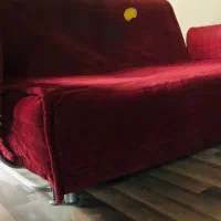 دروس/کاناپه تختخواب شو ۳ نفره اسکلت فلزی سالم