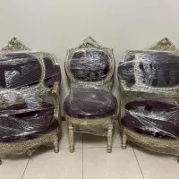 سه عدد مبل استیل تک،نو نو کامل عوض شده