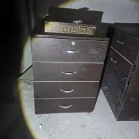 کمد ام دی اف در حد نو ۲ تا هر کدوم ۴کشو