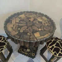 میز نهارخوری چوبی ۴ نفره در حد نو|میز و صندلی غذاخوری|تهران, بلوار کشاورز|دیوار