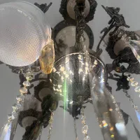 لوستر|لوستر و چراغ آویز|رشت, دیلمان|دیوار