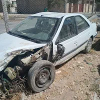 پژو پارس تصادفی مدل ۹۳|خودرو سواری و وانت|قروه, |دیوار