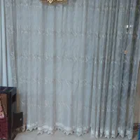 پرده تور در حد نو ورق بزنید