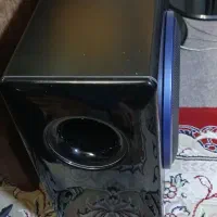 تلویزیون ۴۲ سامسونگ اصل کره با میز و اسپیکر|تلویزیون و پروژکتور|کرج, جهان‌شهر|دیوار